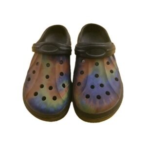 Sport Tie Dye EVA Foam Clogs Slip On Comfort Shoes EU 42 Men 8–8.5